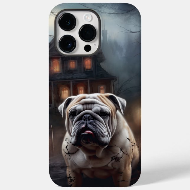 Bulldog Halloween Assustador (Verso)