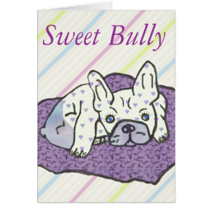 Bulldogs franceses cartões