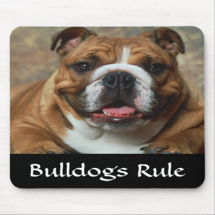 Bulldogs Regra Inglês Bulldog Retrait Mousepad