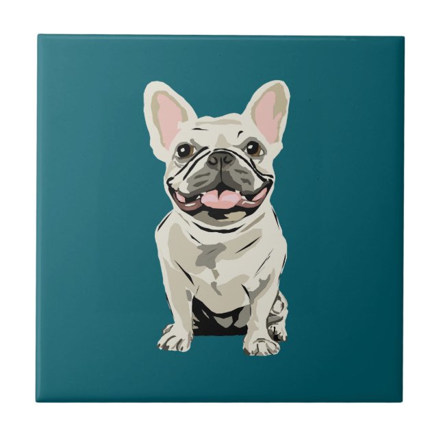 Bulldogue Francês Creme, Eu Amo meu Cachorro (Frente)