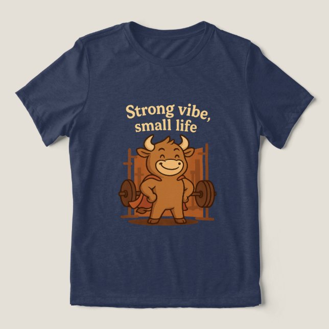 Bullio® - Víblias fortes, vida pequena | Cartoon E (Design frontal)