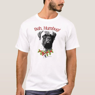 Bullmastiff Bah Humbug Camiseta