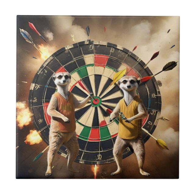 Bullseye Burrow: Meerkat Dart League, (Frente)