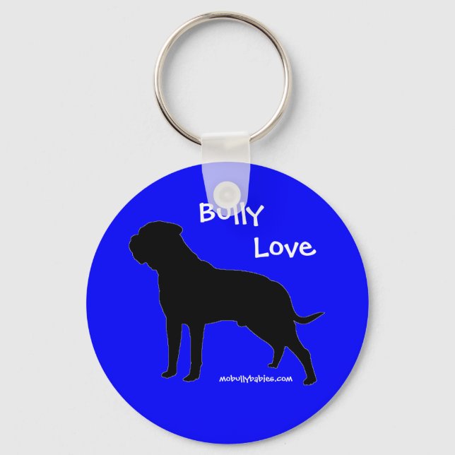 Bully Love Bulmastiff chaveiro (Frente)
