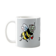 Bumble a caneca engraçada dos desenhos animados do