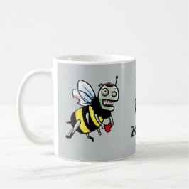 Bumble a caneca engraçada dos desenhos animados do