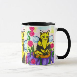 Bumble a caneca feericamente da arte da fantasia