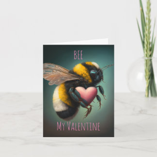 Bumble Bee - Bee Meu Valentim - Cartão de Dia dos