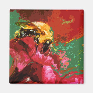 Bumble Bee Imã de geladeira