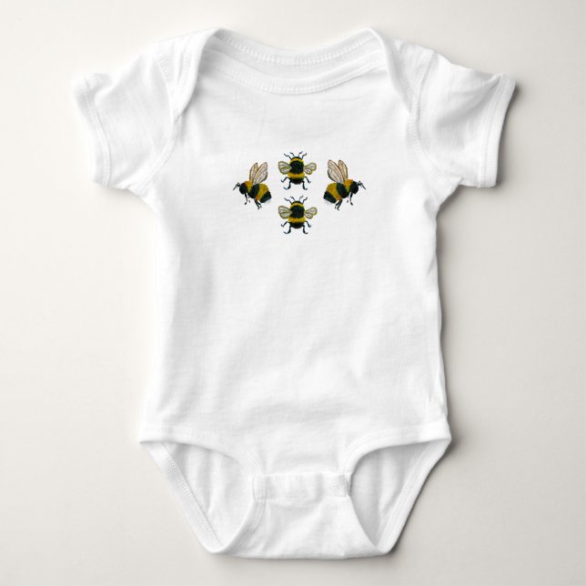 Bumble Bee, uma camisa de bebê (Frente)