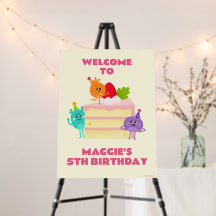 Bumble Nums Aniversário Bake Bem-vindo