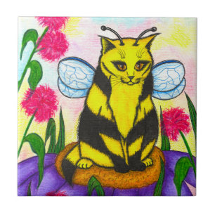 Bumble o azulejo feericamente da arte da fantasia