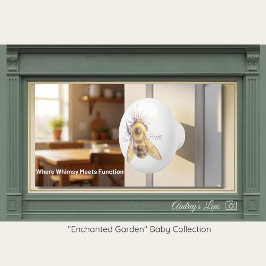 Bumblebee Nursery Knob | Nature Drawer Pull