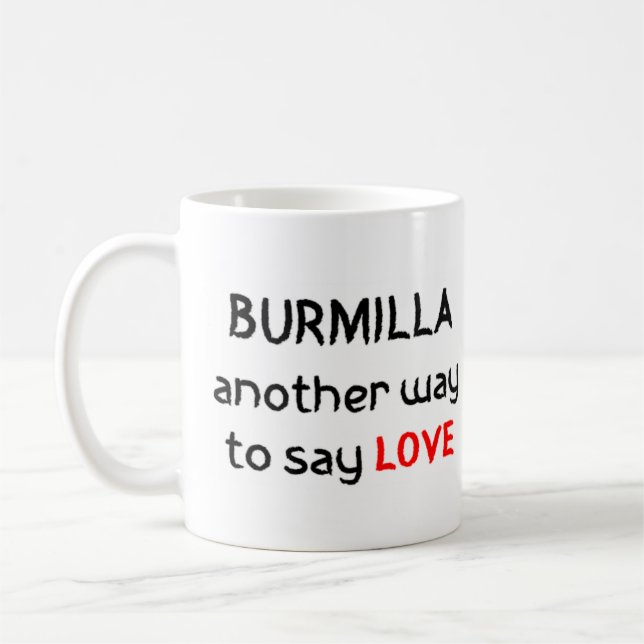 bumbum amado caneca de café (Esquerda)