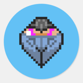 Bumbum curtido no adesivo de jeans de baixa altura