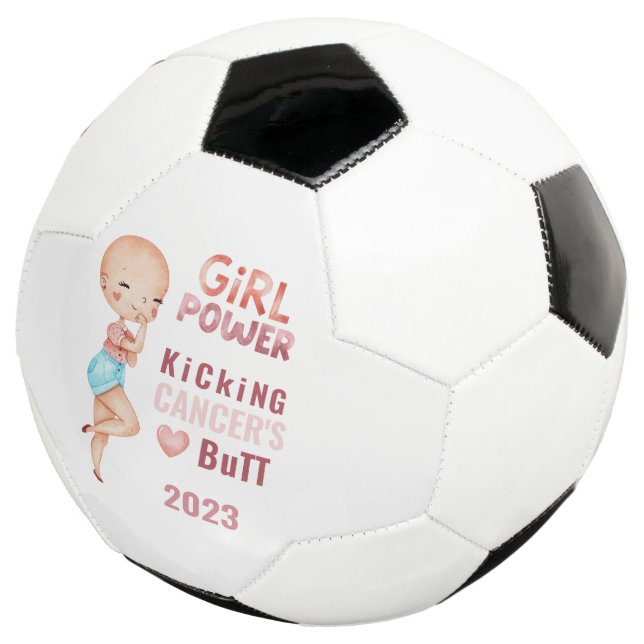 Bumbum do Cancer 2023 bola do futebol (Três quartos)