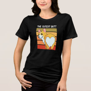 Bumbum Engraçado - Camiseta de cão