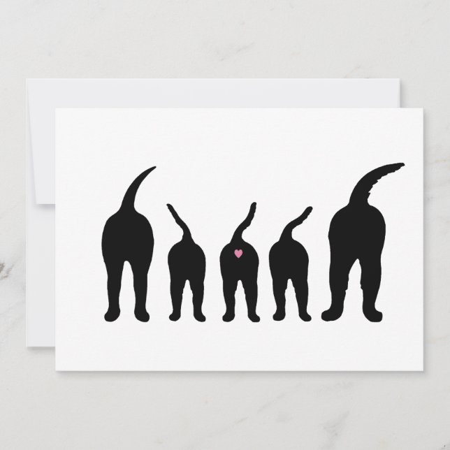 Bumbuns de cães Silhouette (Frente)