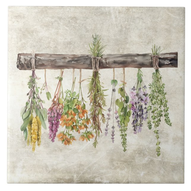 Bunches of Dried Rustic Wildflowers  (Frente)