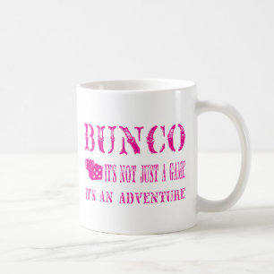 bunco seu não apenas uma caneca do rosa do jogo