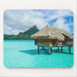 bungalow da Sobre-água, mousepad de Bora Bora