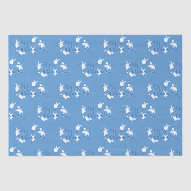 Bunnies Dançantes É um Rapaz! Papel permanente (Frente )