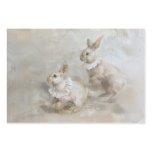 Bunnies - Papel-presente para moldagem do estilo d