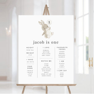Bunny Balloon - Poster