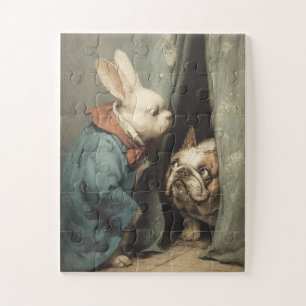 Bunny & Bulldog - Quebra-cabeça do Storybook