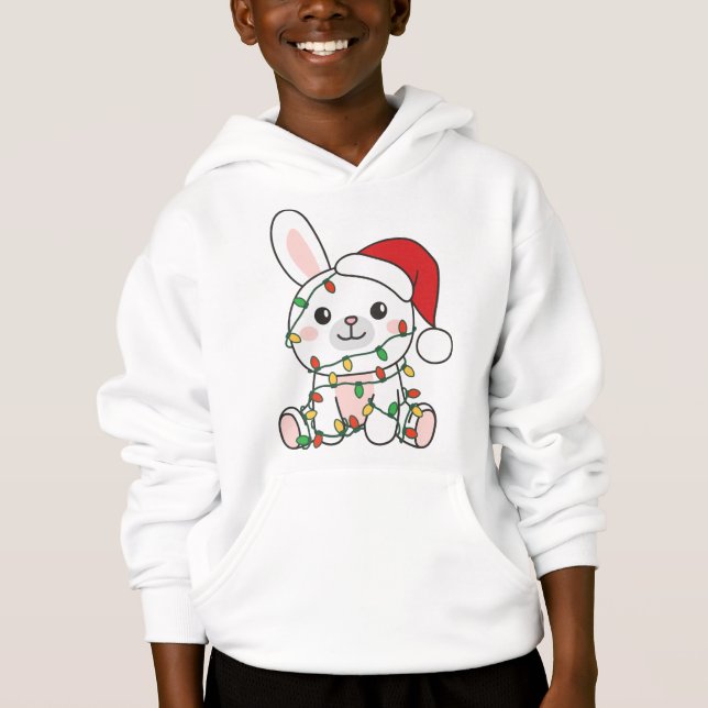 Bunny Christmas Winter Animal Holiday Bunnies (Frente)