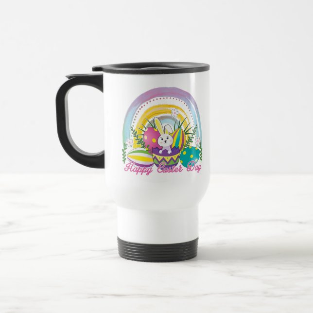 Bunny comemora a Caneca de viagem do Dia da Páscoa (Esquerda)