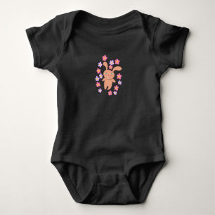Bunny e Flores Baby Top