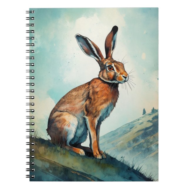 Bunny Hare em um Hill | Caderno (Frente)