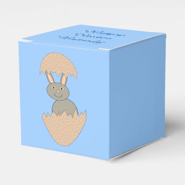 Bunny Hatching da Caixa de Favor Personalizada do  (Frente)