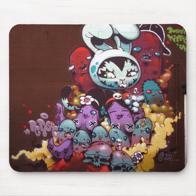 Bunny Kitty Mouse Pad 2 (Frente)
