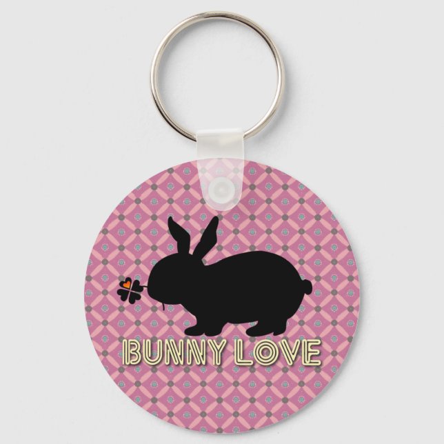 Bunny Love Chaveiro (Frente)