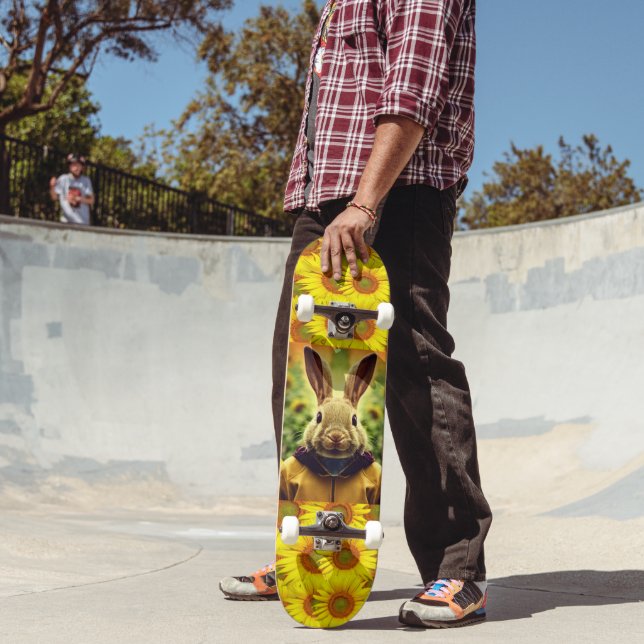 BUNNY SFLOWERS SKATEBOARD PARA GAROTAS (Ao ar livre 2)