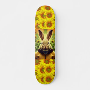 BUNNY SFLOWERS SKATEBOARD PARA GAROTAS