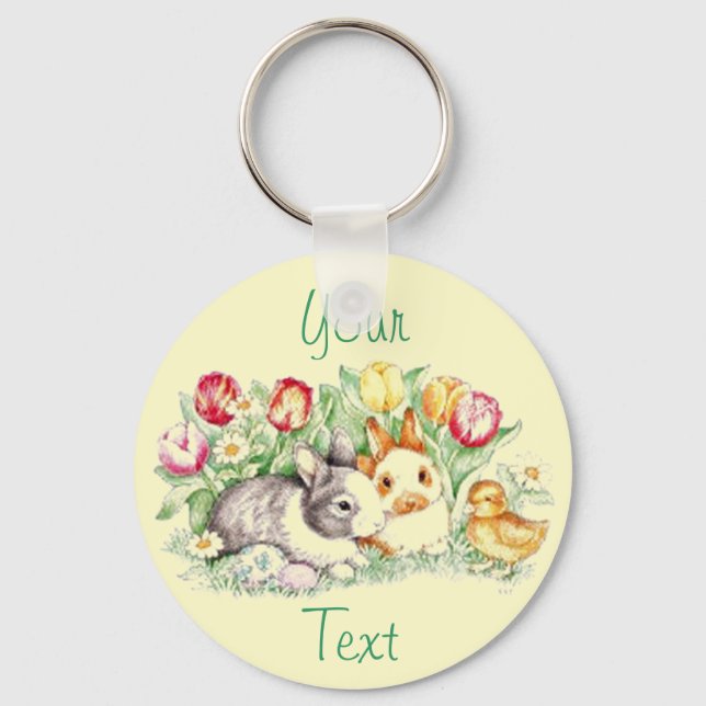 Bunny Time Chaveiro (Frente)