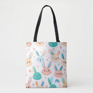 Bunny Tote Bag - Amante de os animais Cute & Whims