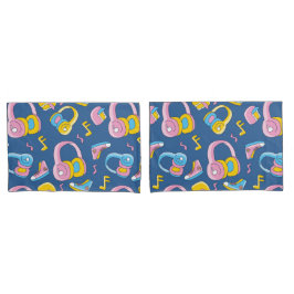 Bunter Musikmix em rosa, blau, gelb