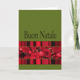 Buon Natale Cartão de Natal Italiano