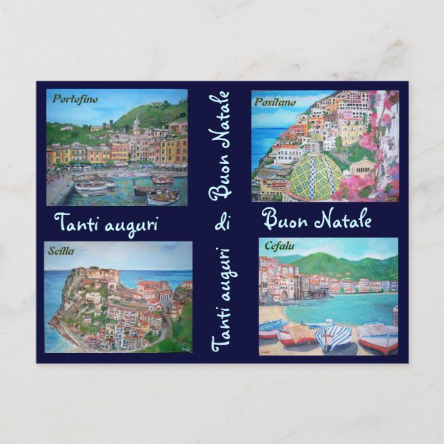 Buon Natale - Cartão postal (Frente)