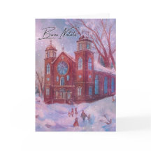 Buon Natale Católica Cartão de Natal