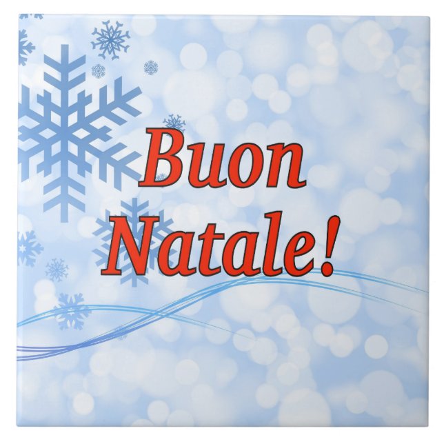 Buon Natale! Feliz Natal no rf italiano (Frente)