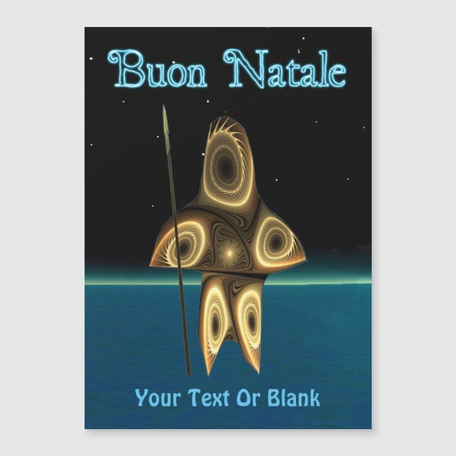 Buon Natale - Fractal Inuit Hunter (Frente)