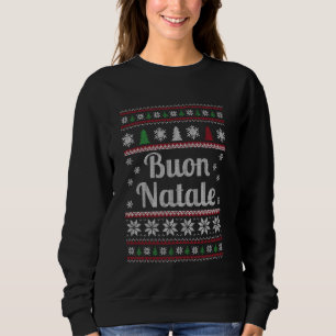 Buon Natale Italiano, Camisa de Padrão de Natal Fe