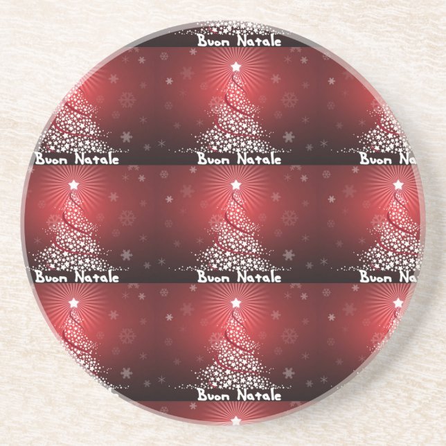 **BUON NATALE** PORTA COPOS SANDSTONE (Frente)