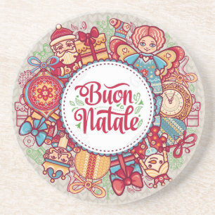 **BUON NATALE** PORTA COPOS SANDSTONE
