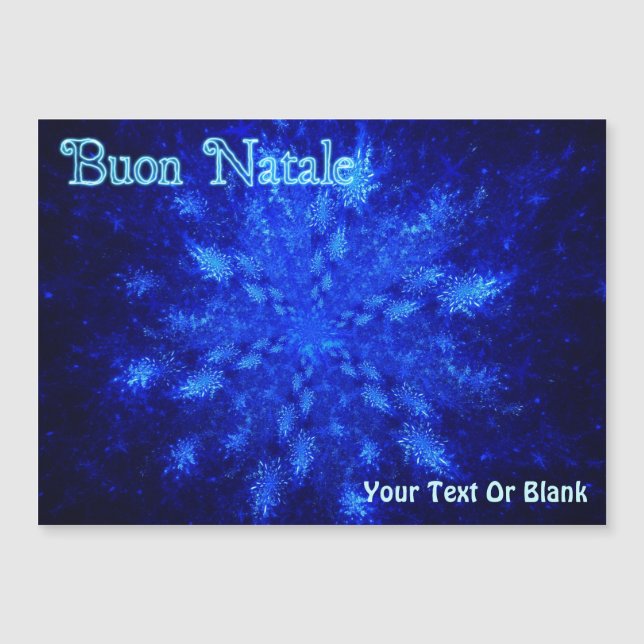 Buon Natale - Snowburst (Frente)
